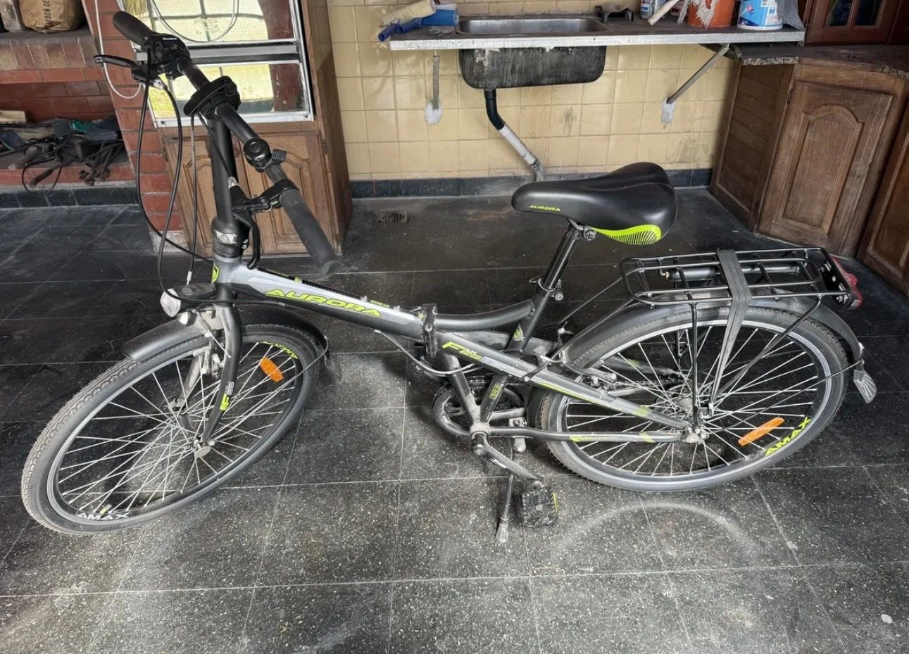 Bicicleta Aurora F26 R26 Color Verde