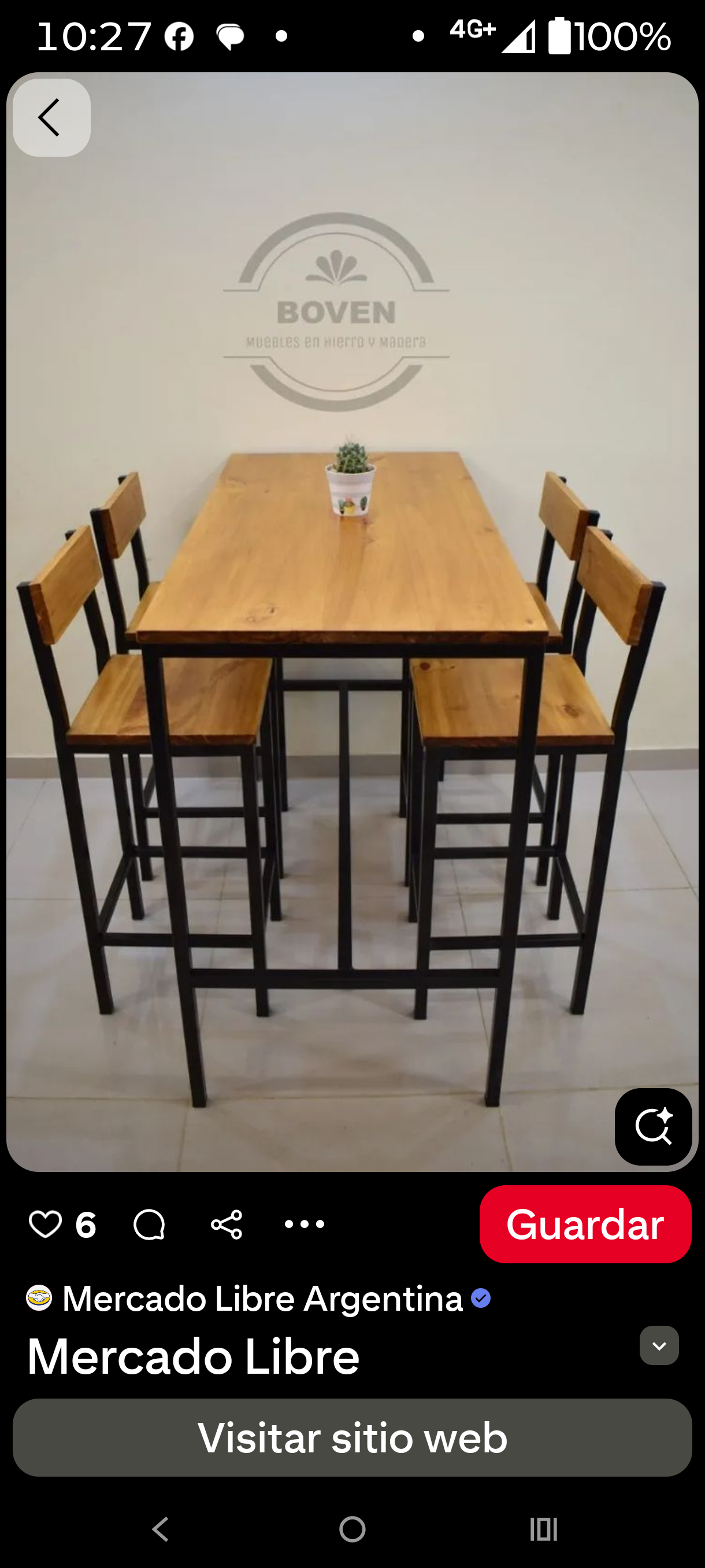 Barra con banquetas 